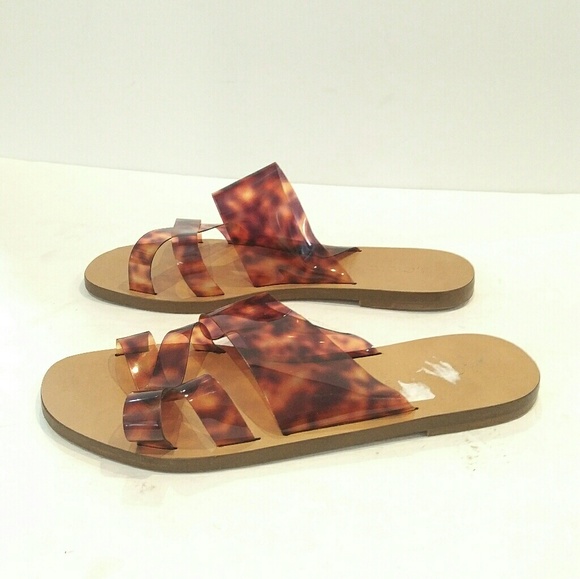 J. Crew Shoes - J. Crew made in italy brown sandals size 7